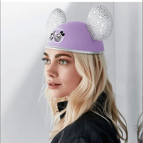 Mickey & Minnie Disney100 Celebration 3D Ears Hat Adults OS NWT Disney 2022 main image 6